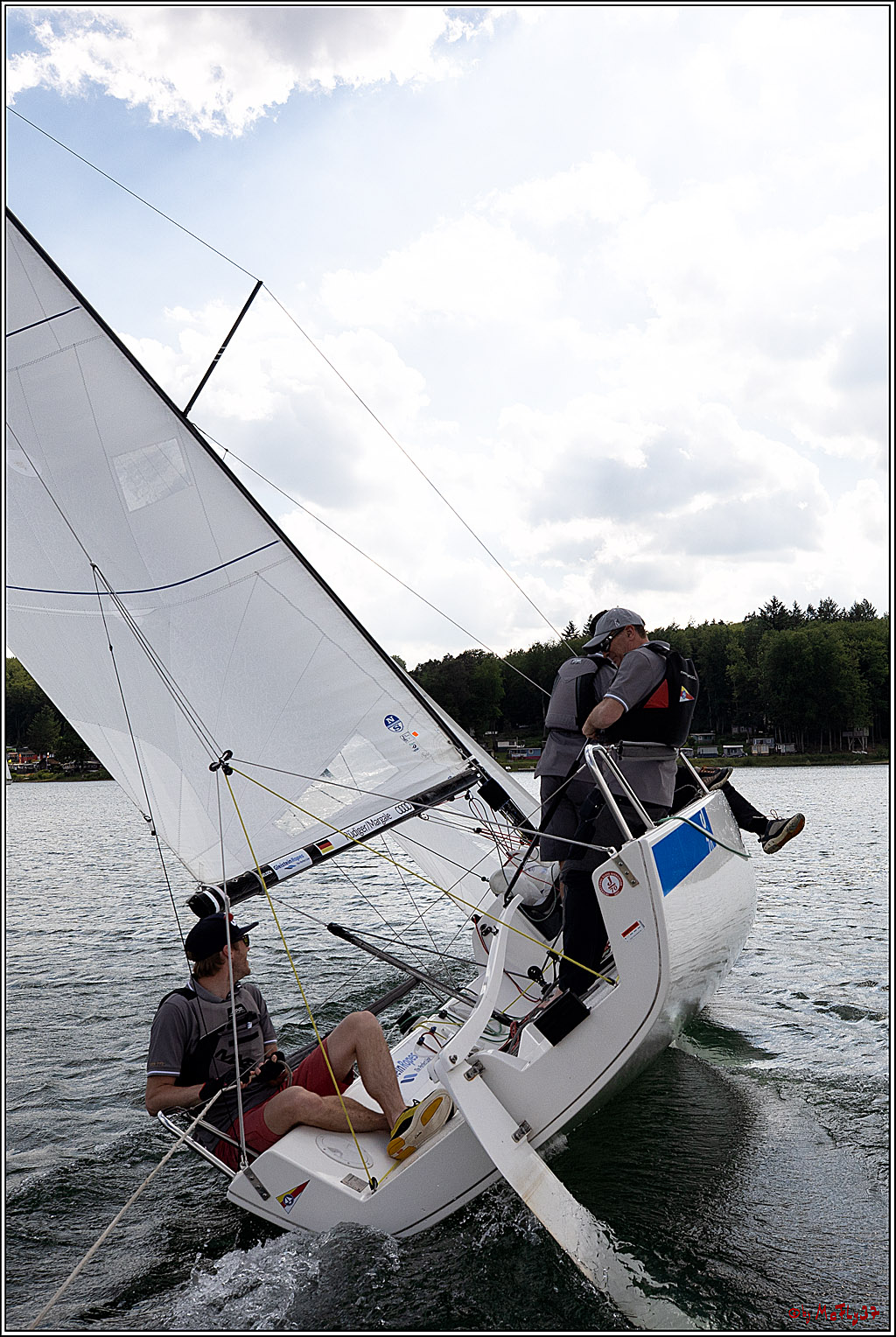 J70 - WOODLAND, 12.06.2021 Segelboot; Segeln; Woodland; Spinnaker; J70; Sorpesee; Sauerland